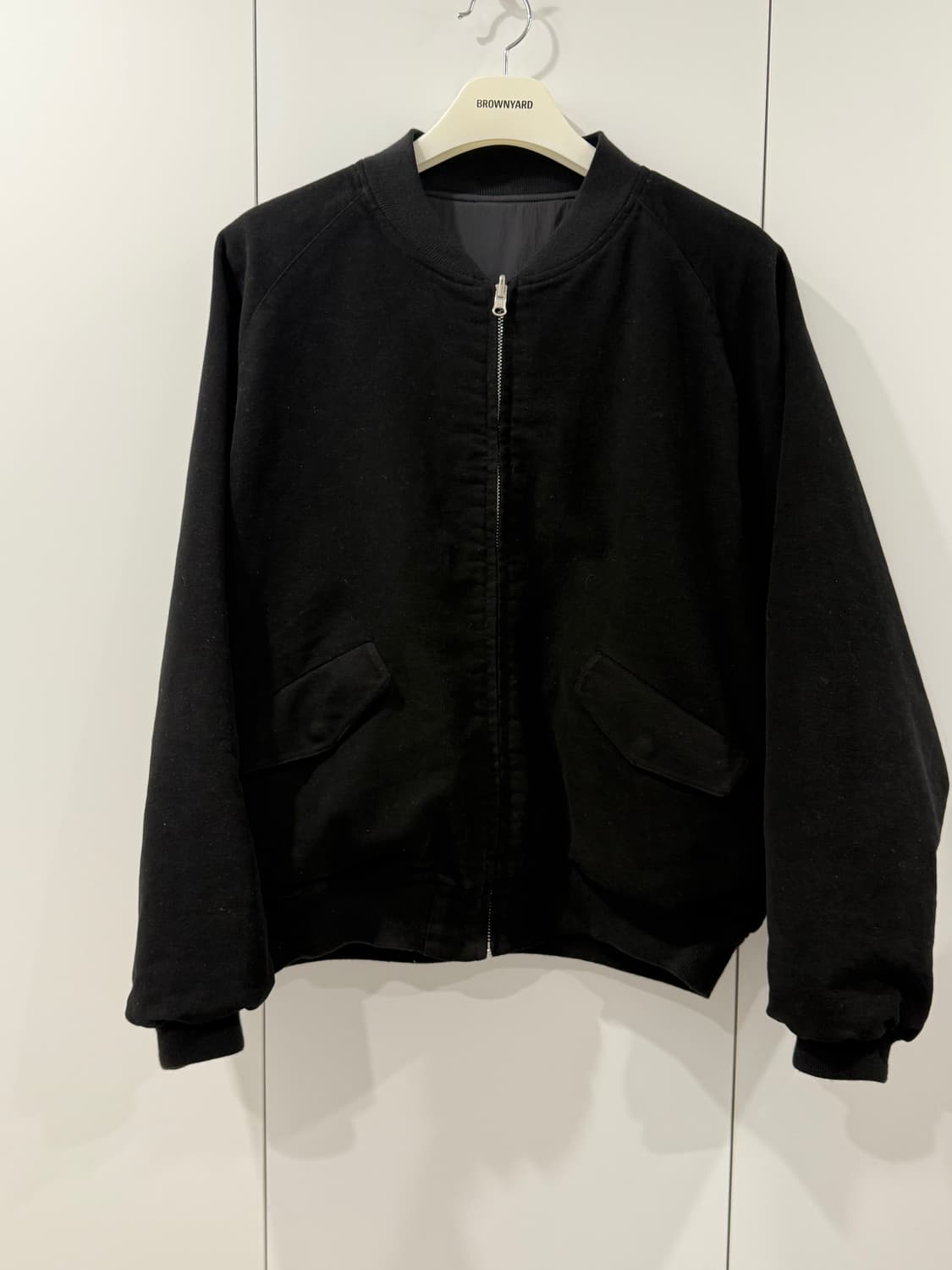 브라운야드 리버서블 몰스킨 블루죵 블랙  상품이미지5