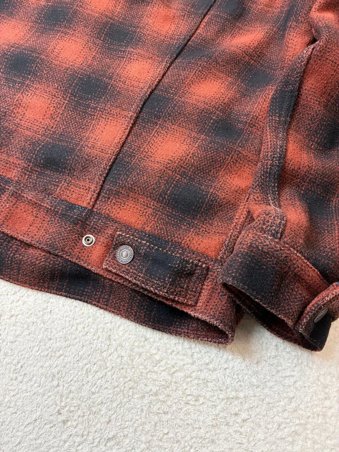 리바이스 00's 쉐르파 타탄체크 트러커 자켓 PN6216 상품이미지8