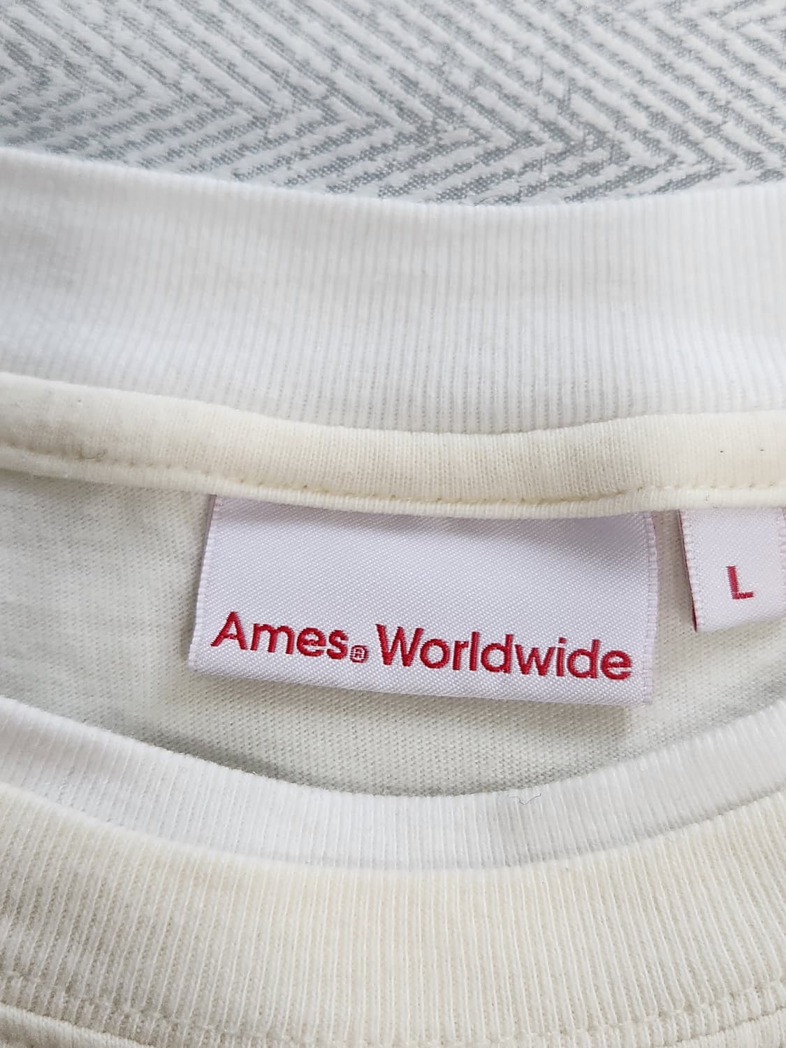 [L] 아메스 월드와이드 레이어드 긴팔티 남녀공용 L사이즈 상품이미지6