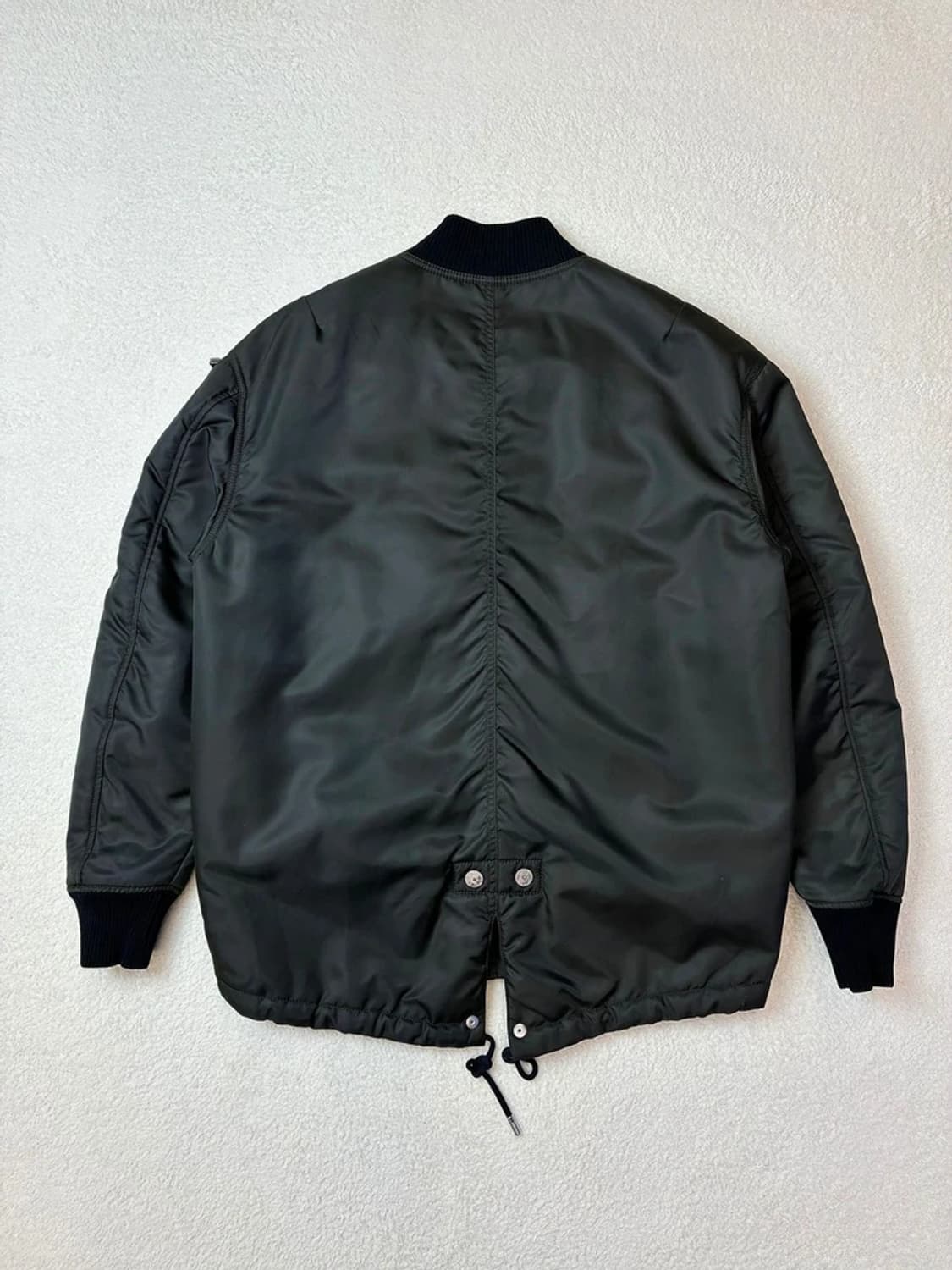 디젤 블랙 골드 MA-1 밀리터리 피쉬테일 블루종 자켓 PN5752 상품이미지5