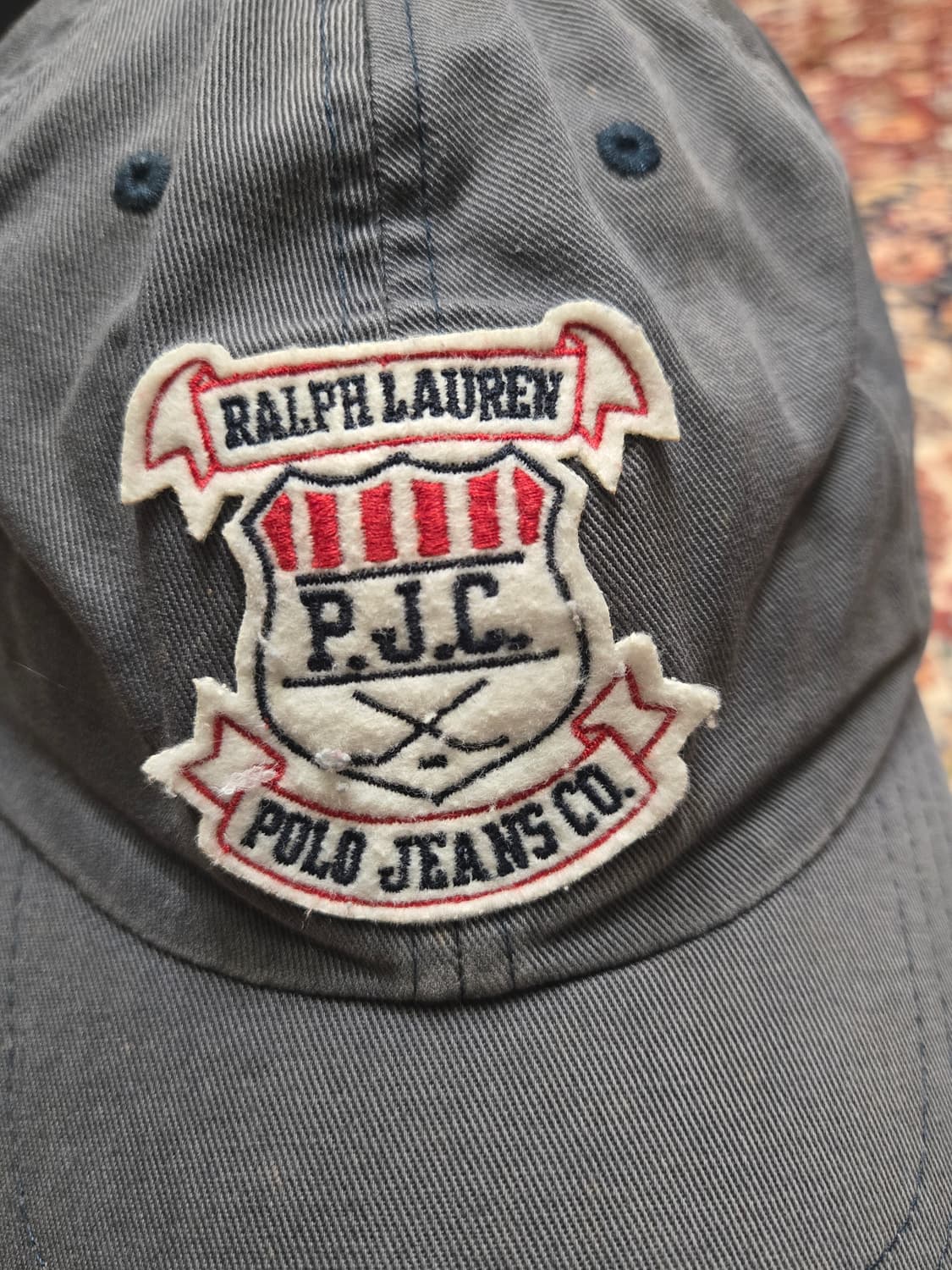 빈티지 폴로 진스 랄프로렌 6패널 볼캡  Polo Jeans Co. 상품이미지7