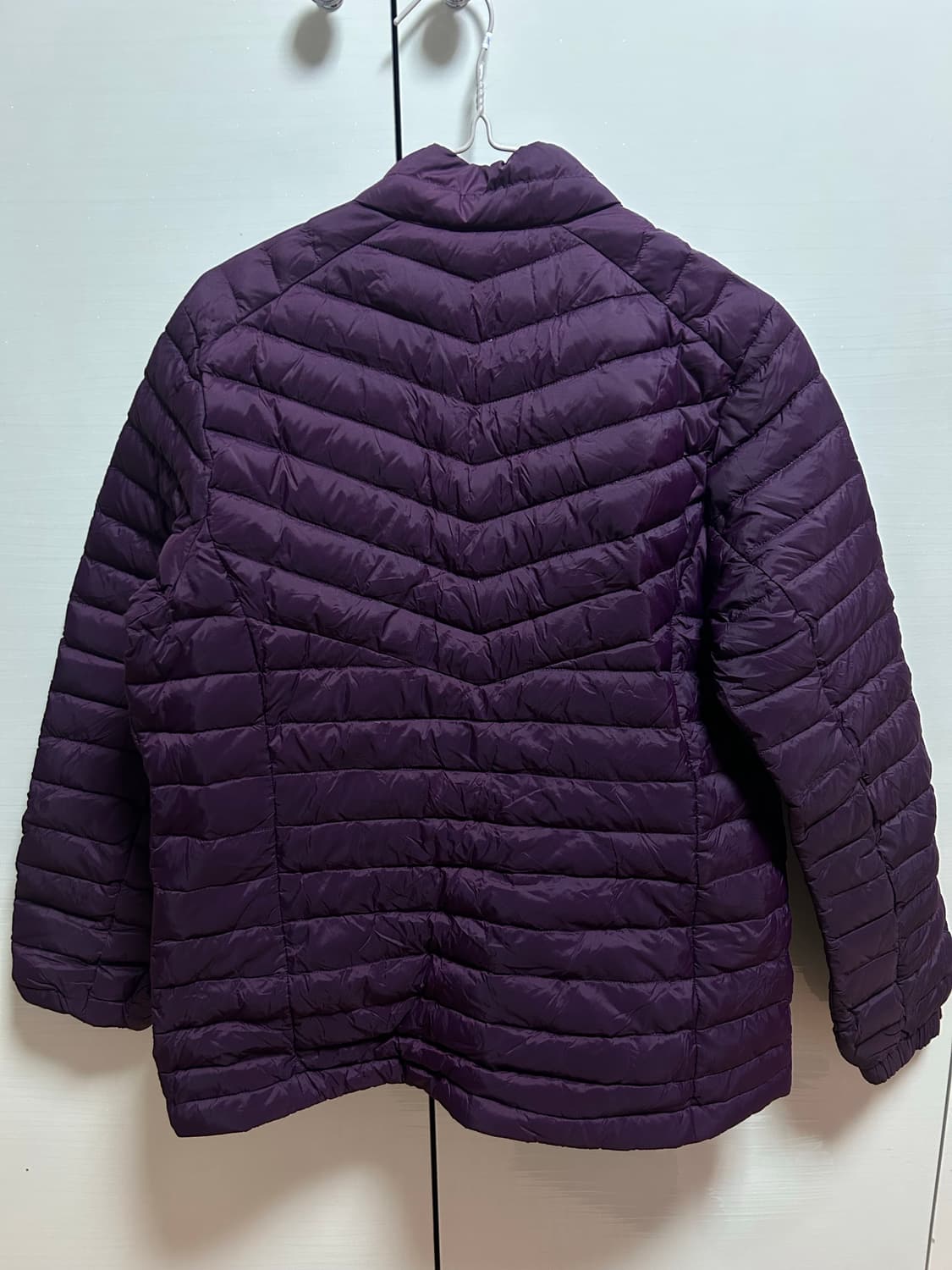 아이더 여성 경량 패딩 L 퍼플 상품이미지3