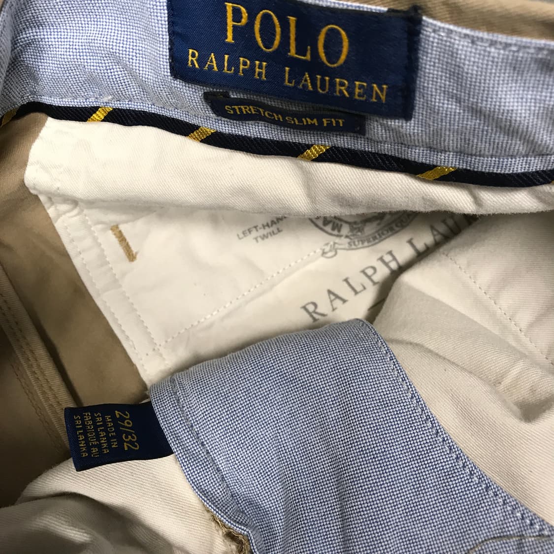 폴로 랄프로렌 멀티 자수 치노 팬츠 베이지 29/32 상품이미지5