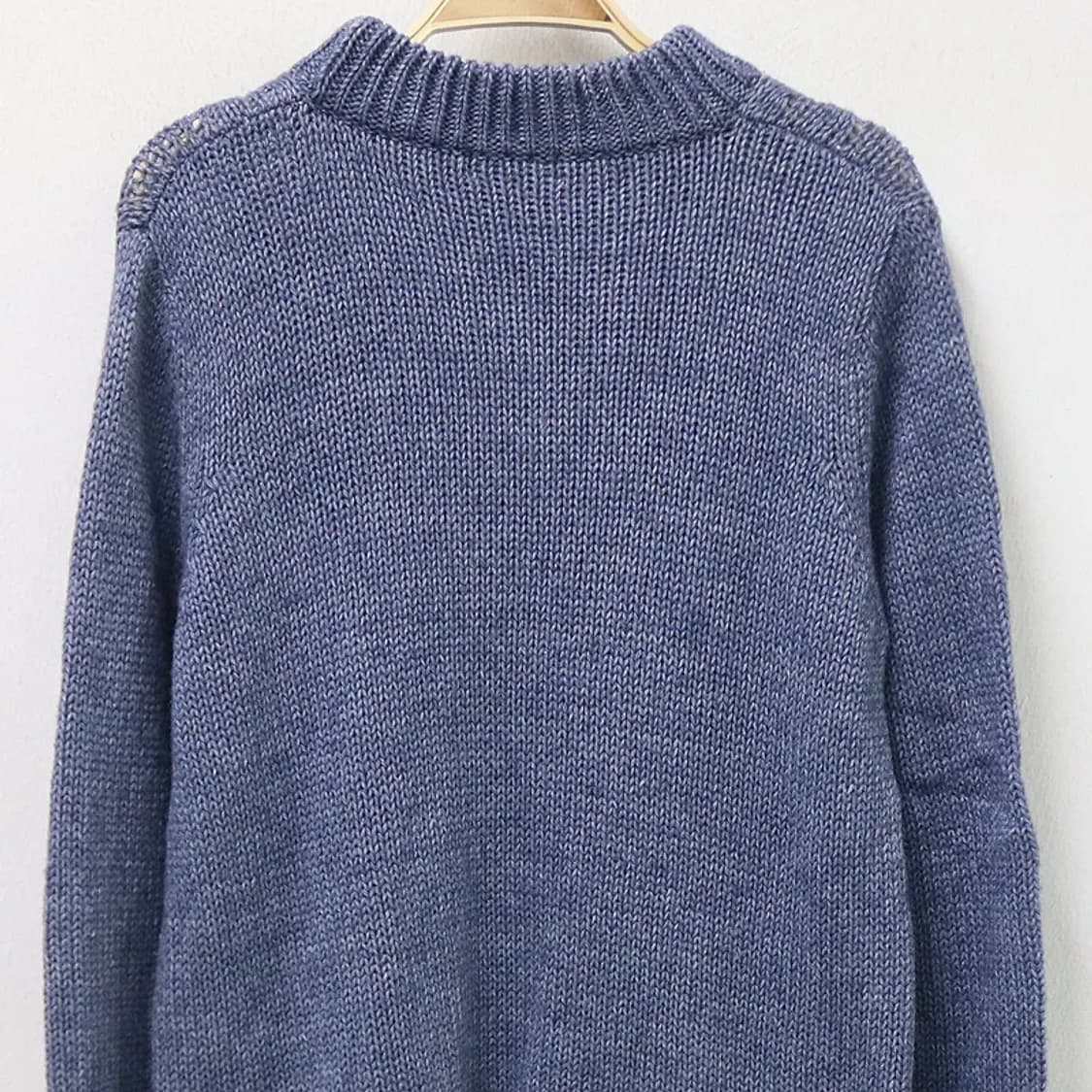 AFTERNOONTEA 울 혼방니트 레이어드 플라워 원피스 62257 상품이미지7