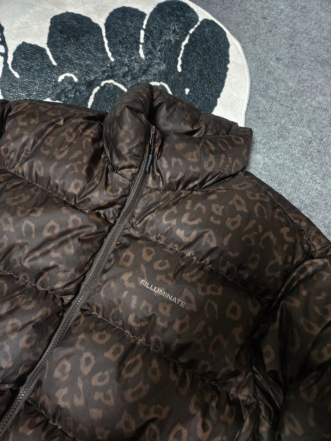 필루미네이트 레오파드 호피 패딩 L사이즈 상품이미지2