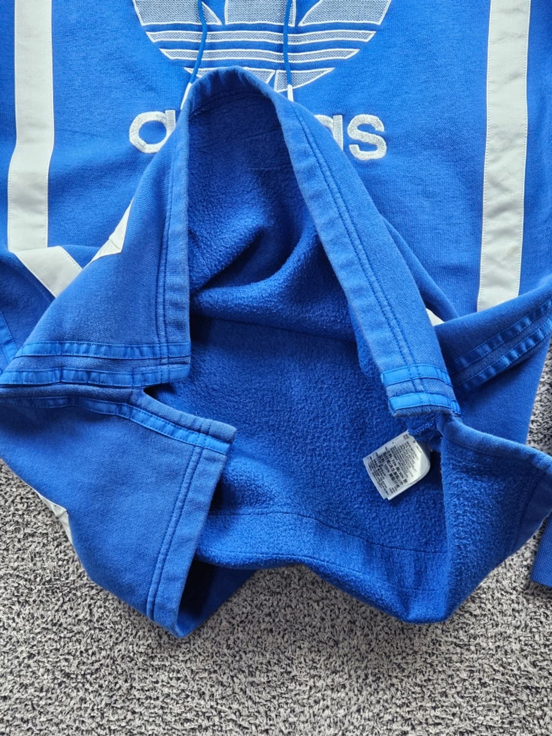 아디다스 오리지널스 웜업 스웻 후드 티셔츠 ( XL ) / 10946 상품이미지10