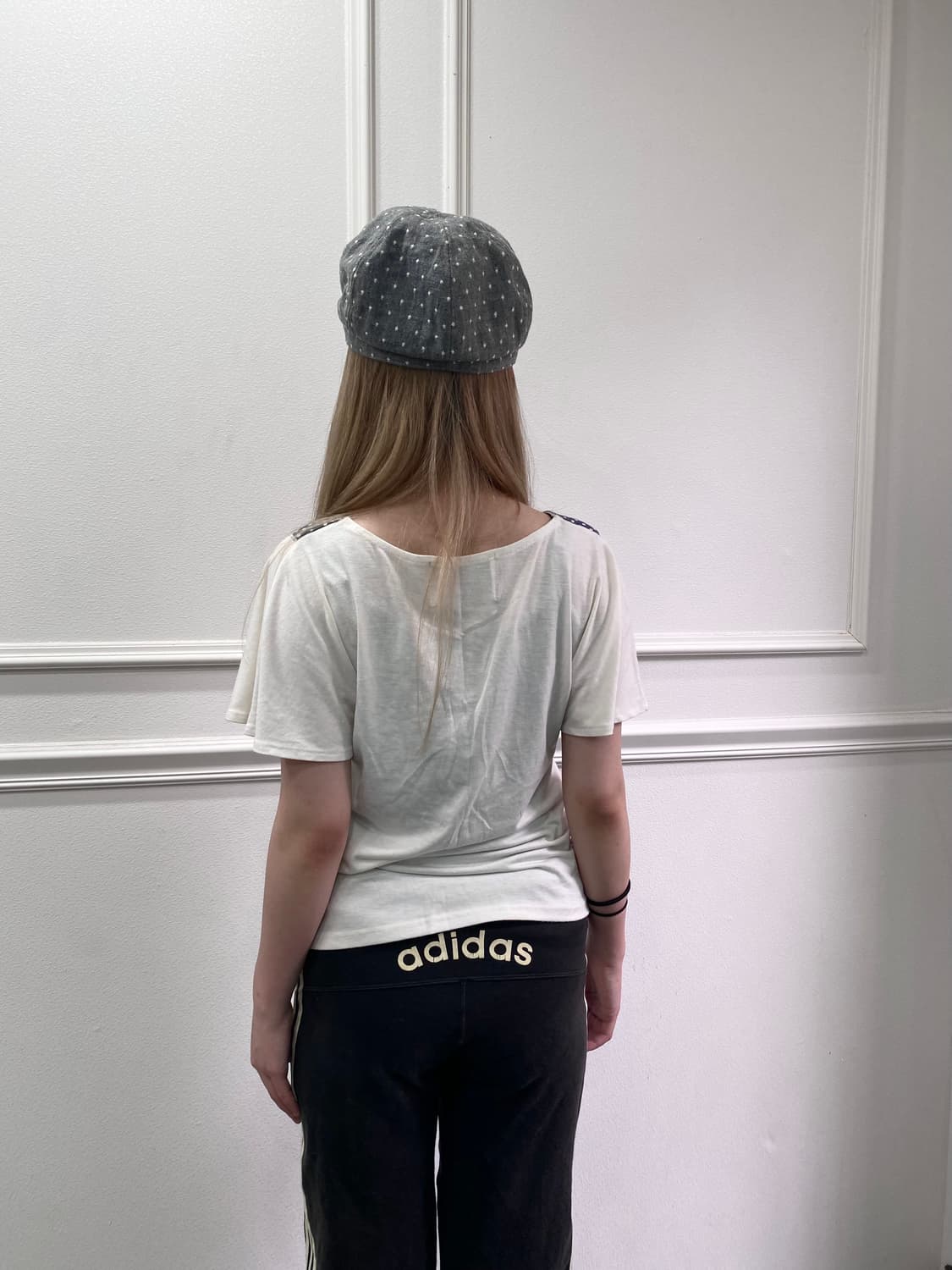00’s Dot Pattern&Ribbon Print Tee 상품이미지3