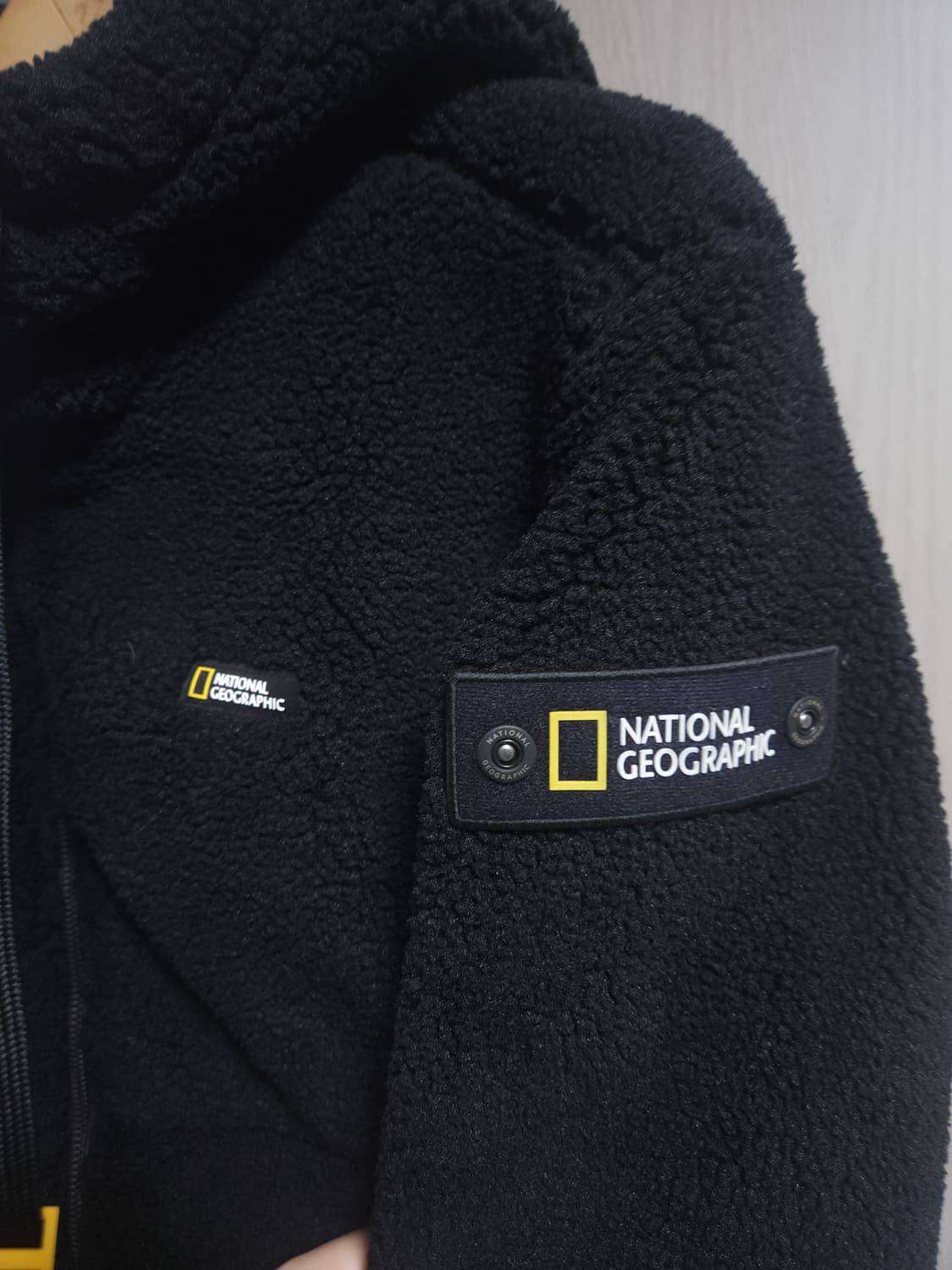 새상품] 내셔널지오그래피 코스토니 플리스 후드집업, M 상품이미지2