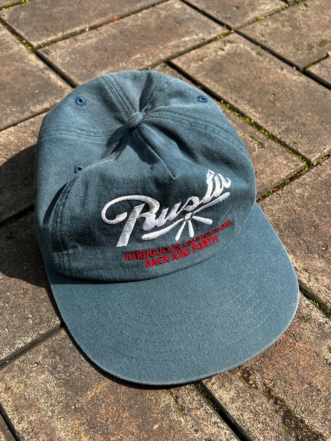 Backandforth 백엔포스 모자 워시드 블루 상품이미지3