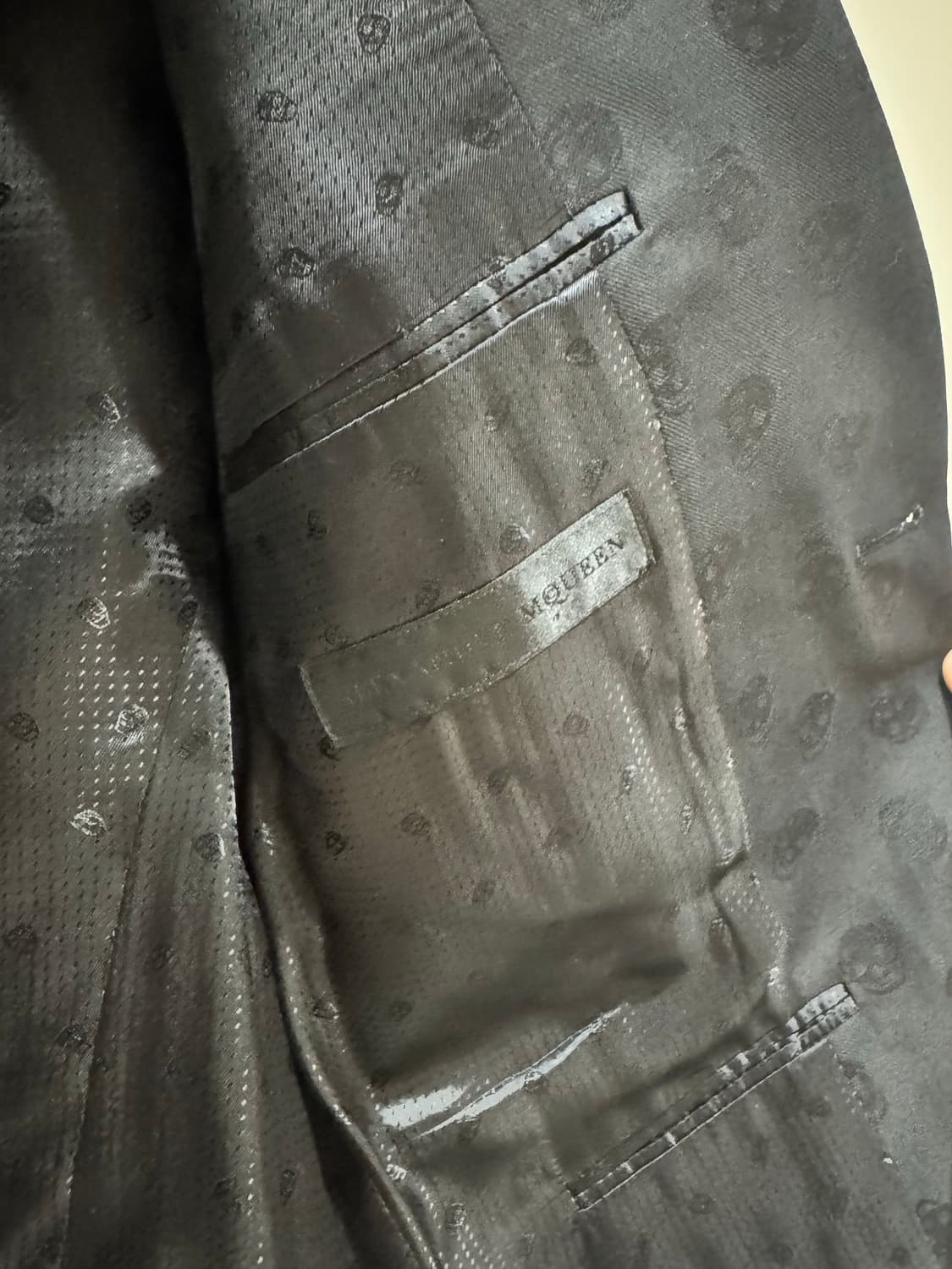 알렉산더 맥퀸 블랙 스컬 블레이저 48 상품이미지3