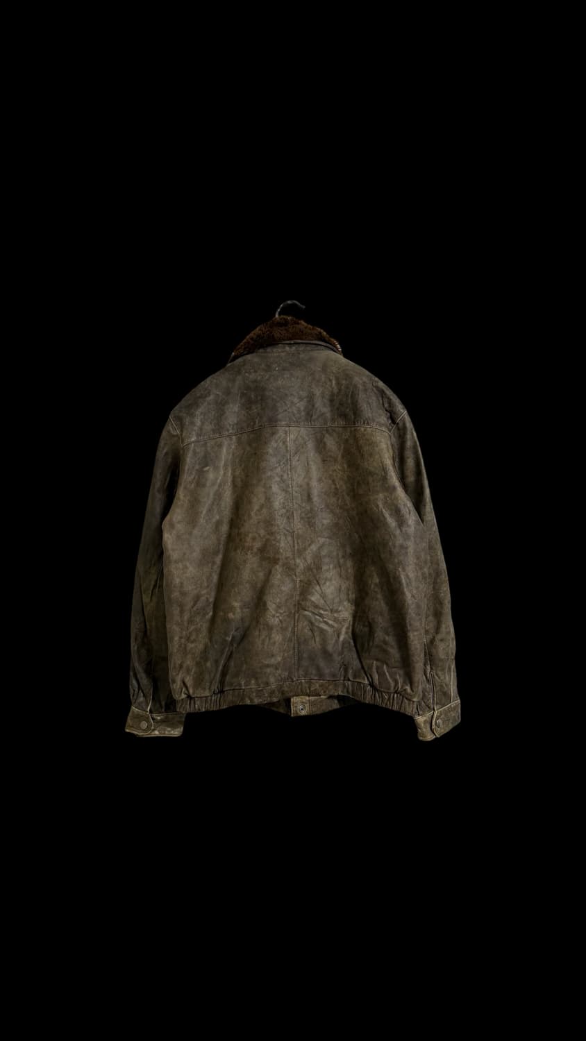 A-2 Type Leather Flight Jacket 상품이미지2