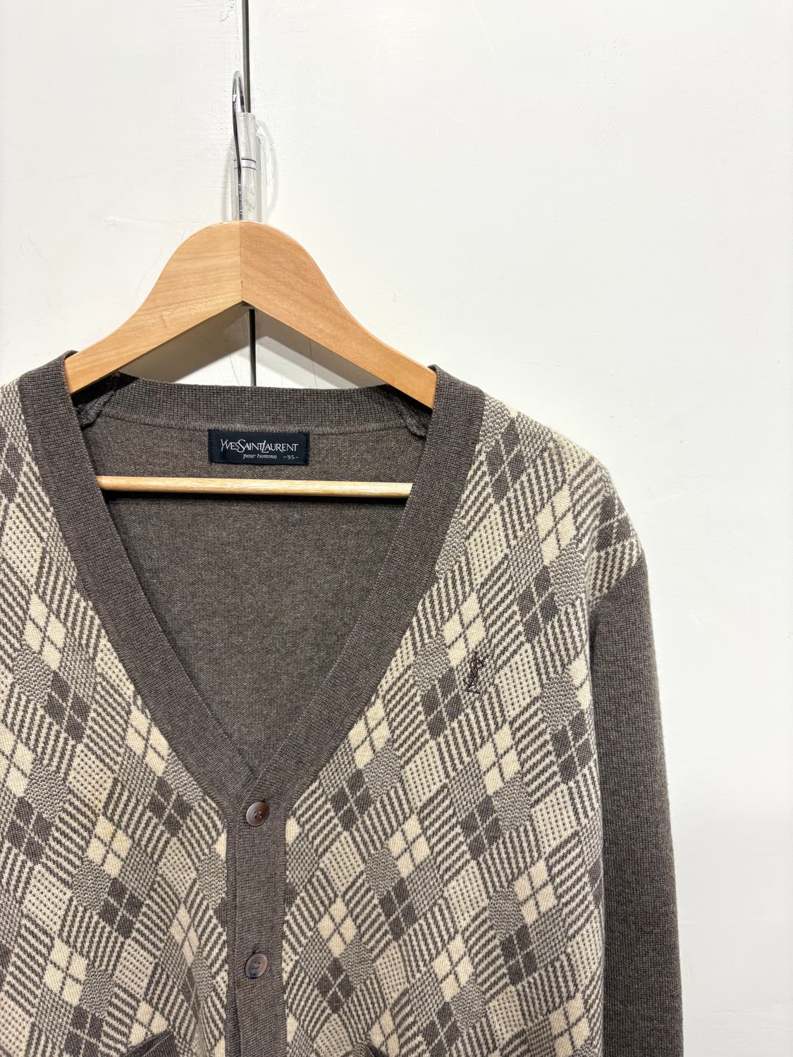 입생로랑 캐시미어 가디건 상품이미지3