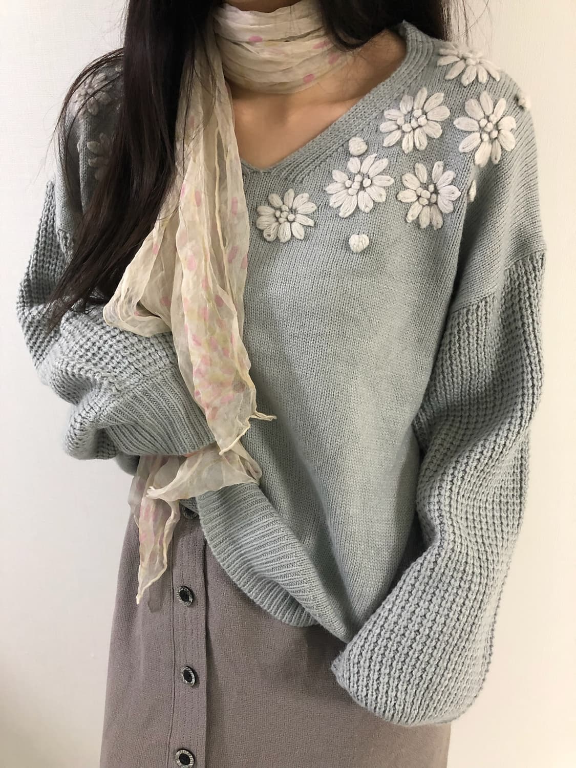 Cherry Dot Scarf 상품이미지2