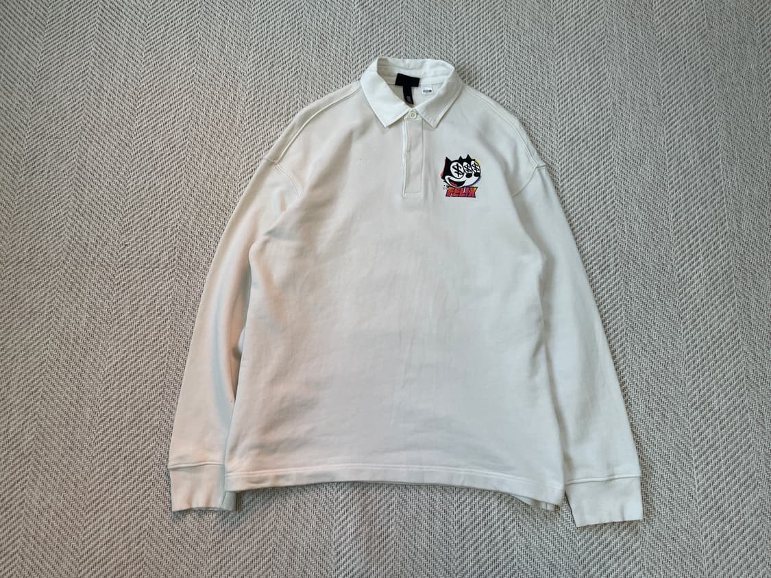 H&m x 펠릭스 더 캣 카라 긴팔티셔츠  상품이미지5