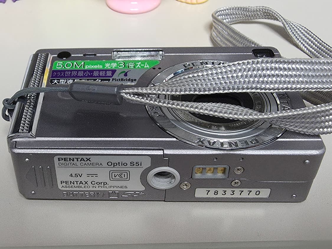 펜탁스 옵티오 S5i 빈티지 디지털카메라 상품이미지5