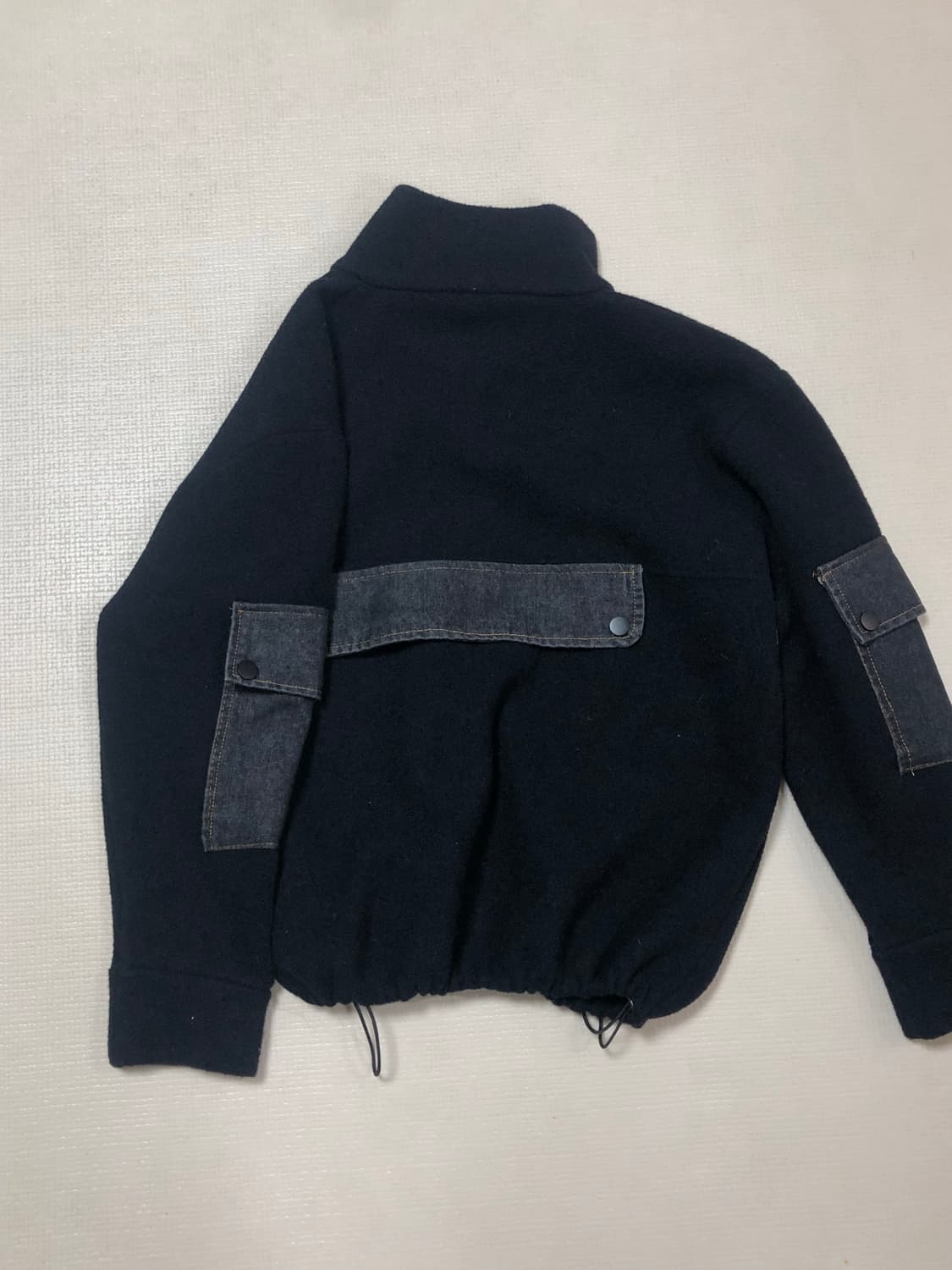 빈티지 블랙 포켓 점퍼 상품이미지9