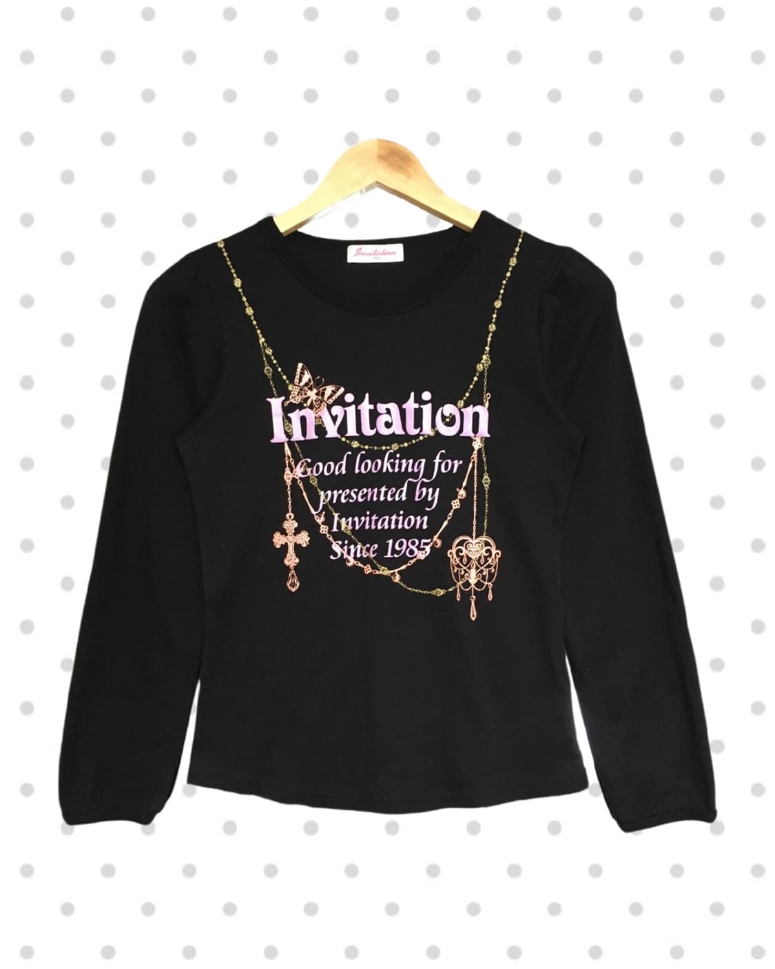 vintage fairy grunge long sleeve black 상품이미지5