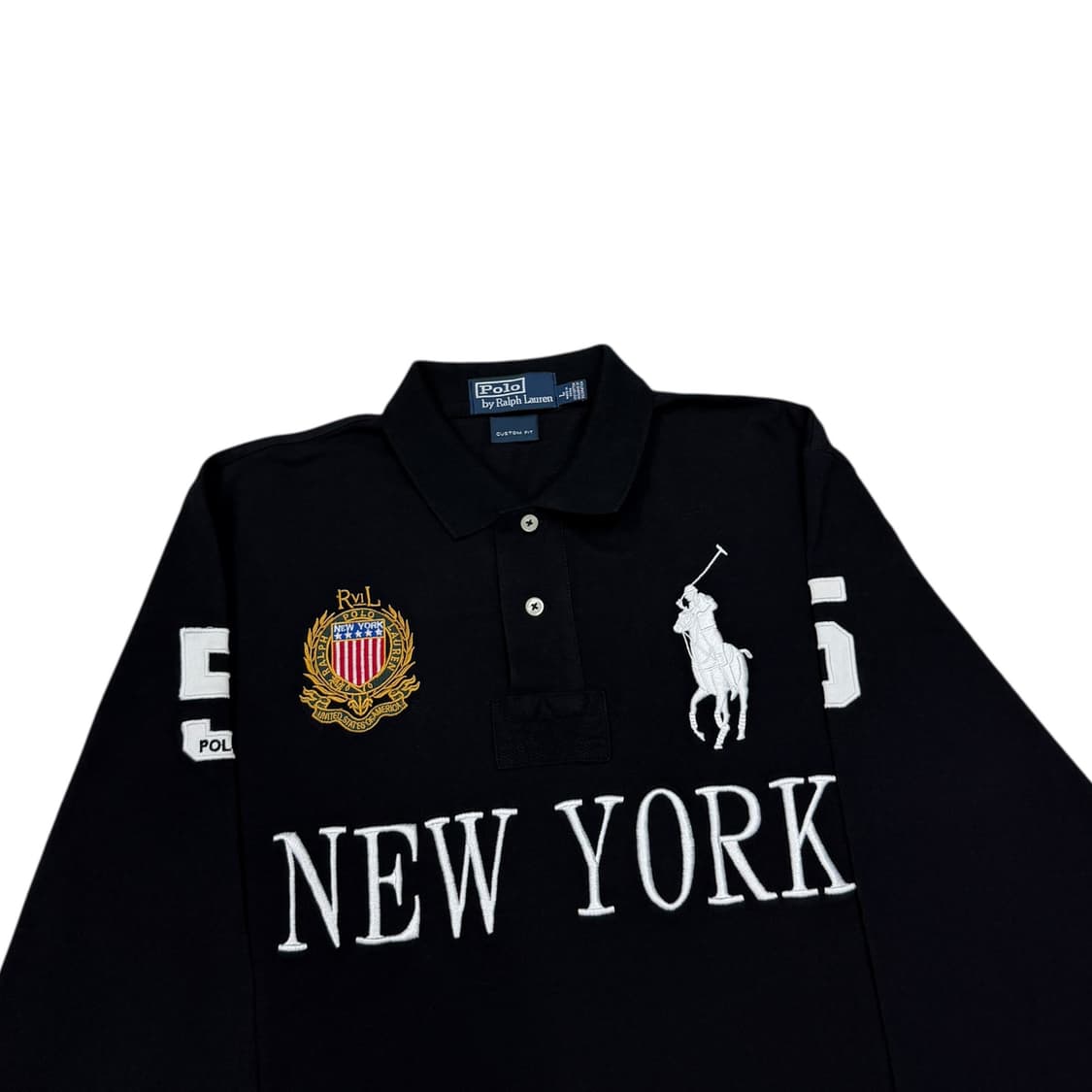 폴로 랄프로렌 빅포니 치프키프 뉴욕 PK 카라티 블랙 L 상품이미지2