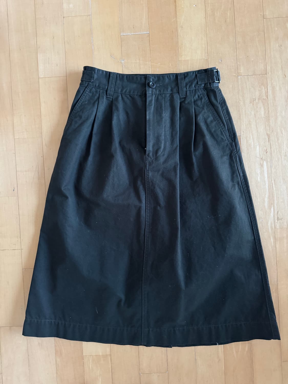 MHL 카키브라운 스커트 상품이미지1