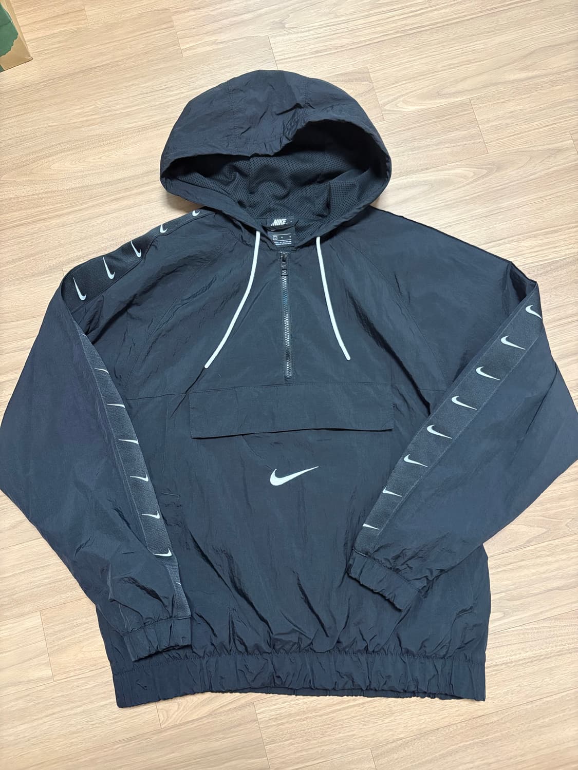 나이키 아노락 바람막이 블랙 L 상품이미지1