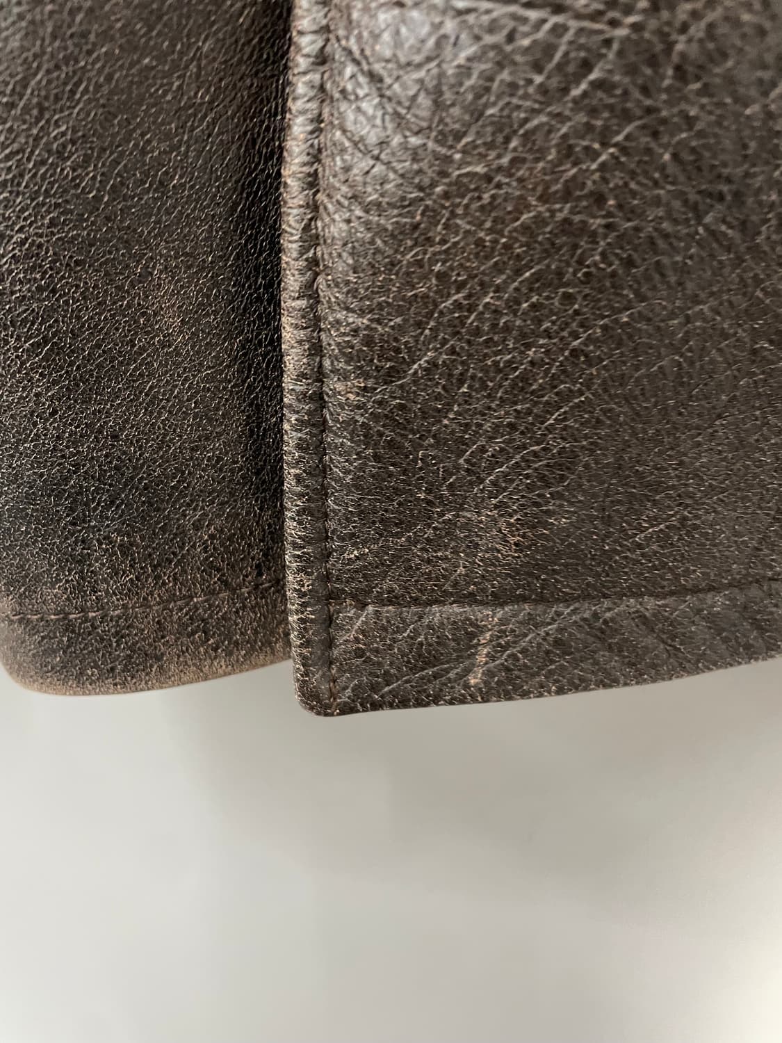 빈티지 커피 레더 포켓 자켓 H2121 상품이미지10