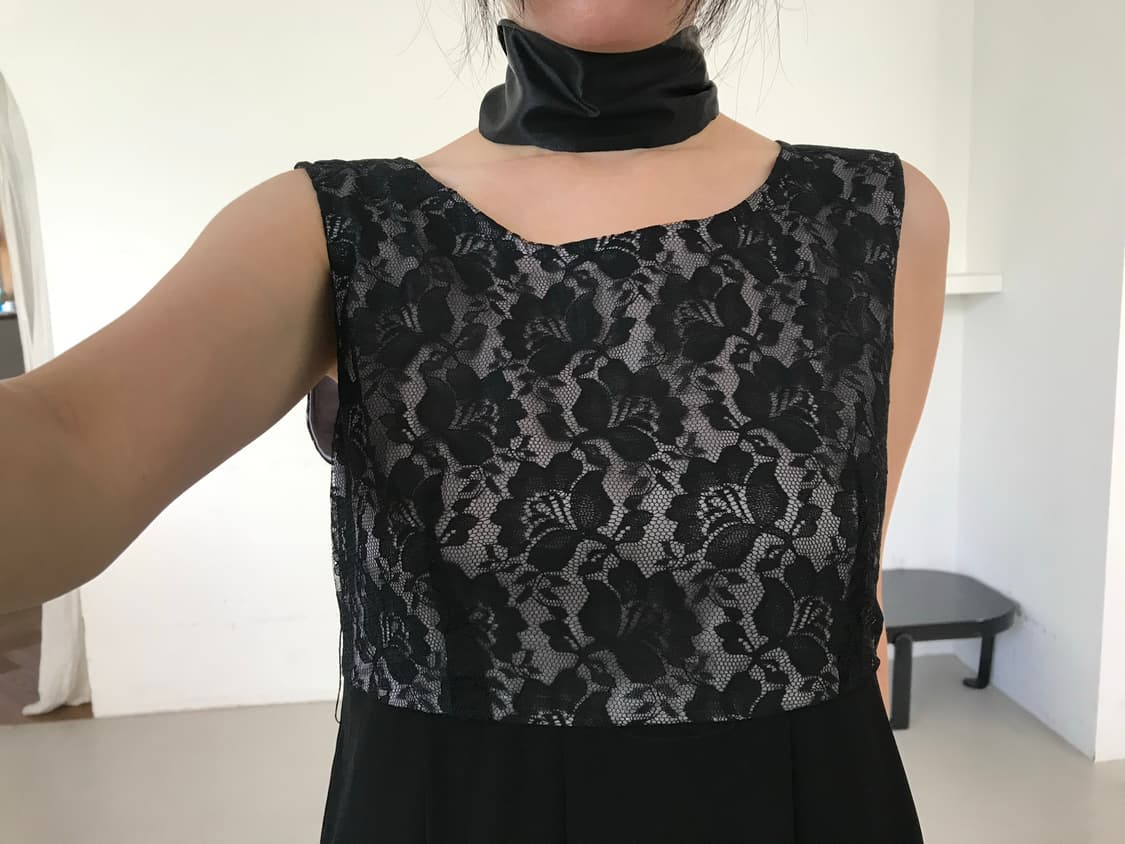 vintage lace frill one-piece 상품이미지2