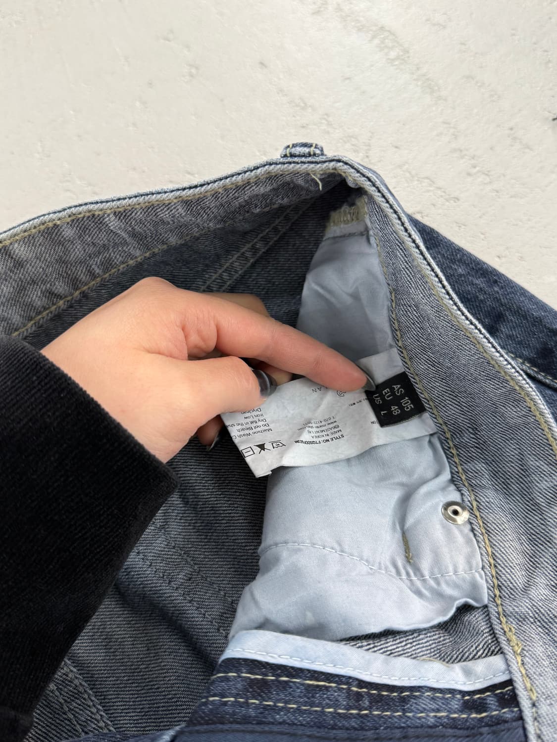 마틴플랜 그라데이션 데님 청바지 AS 105 상품이미지7