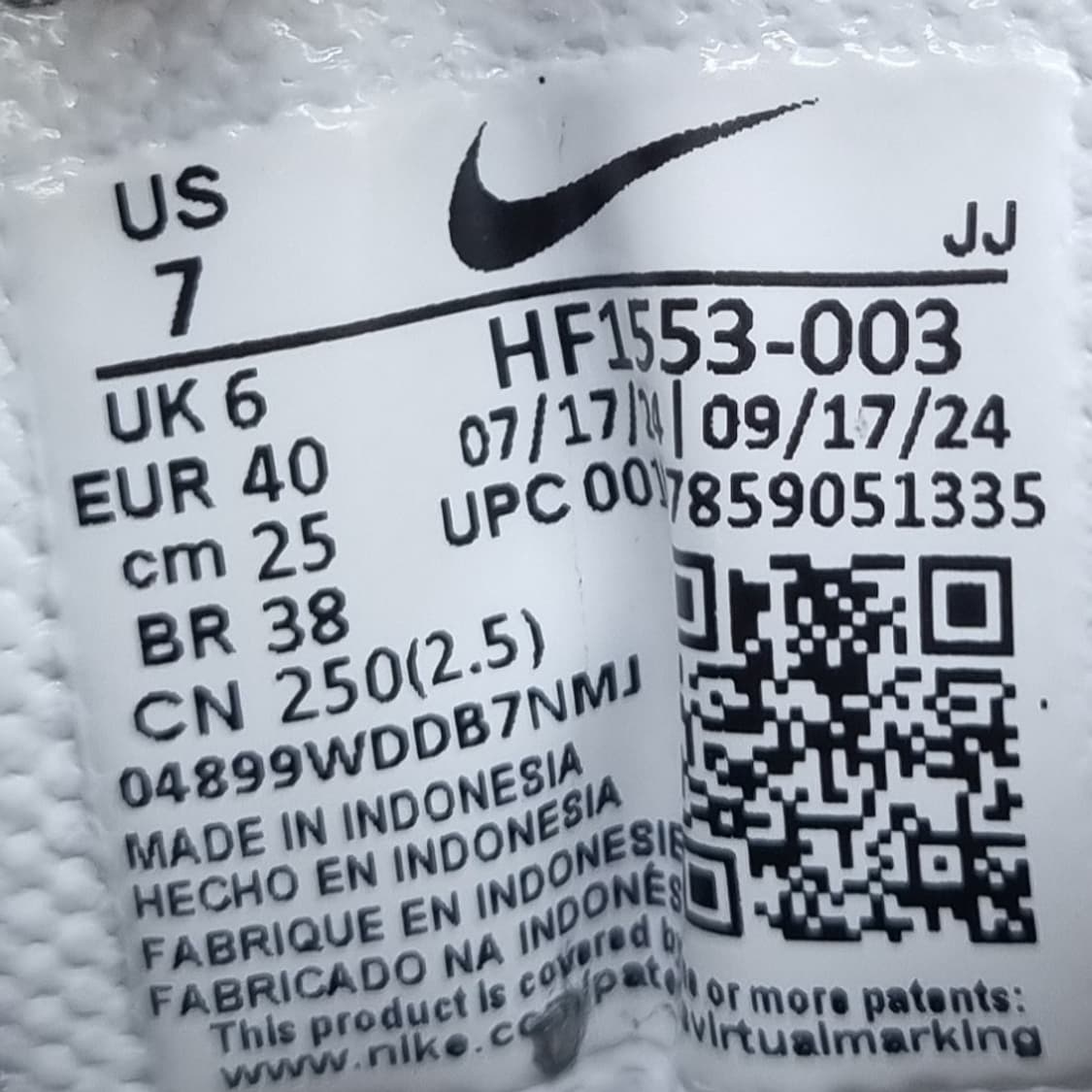 나이키 줌 보메로5 운동화250 상품이미지6