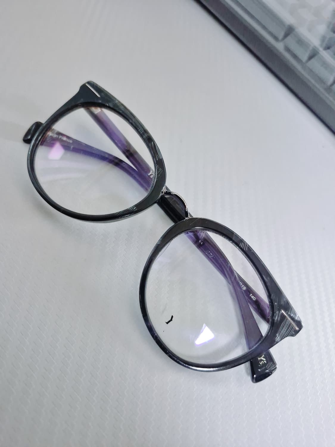 요지야마모토 뿔테 안경 상품이미지1