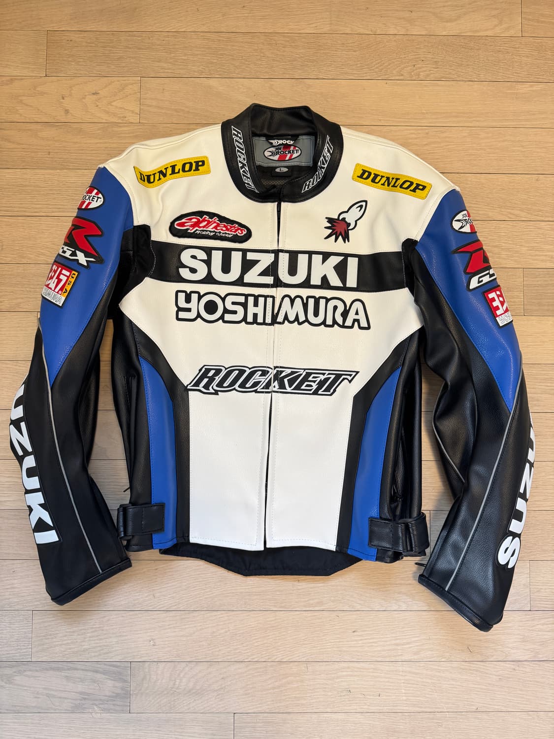 SUZUKI 스즈키 요시무라 바이크 레이싱 자켓 L 상품이미지1