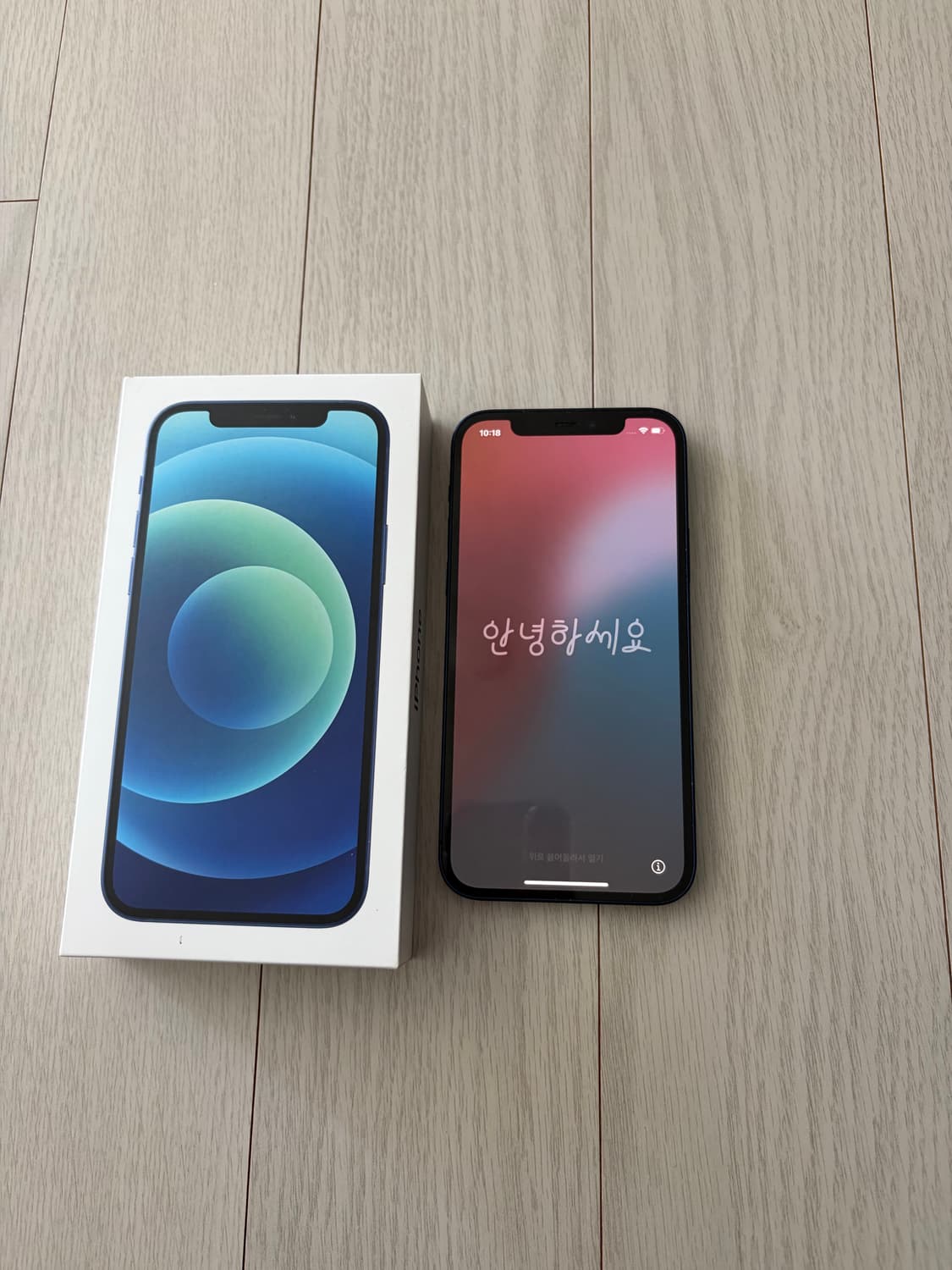 아이폰12 블루 128기가 상품이미지3