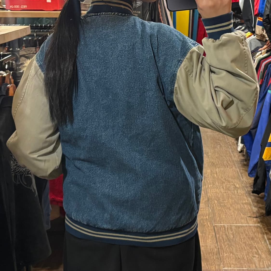 [HI] VTG 데님바시티자켓 진청 상품이미지5