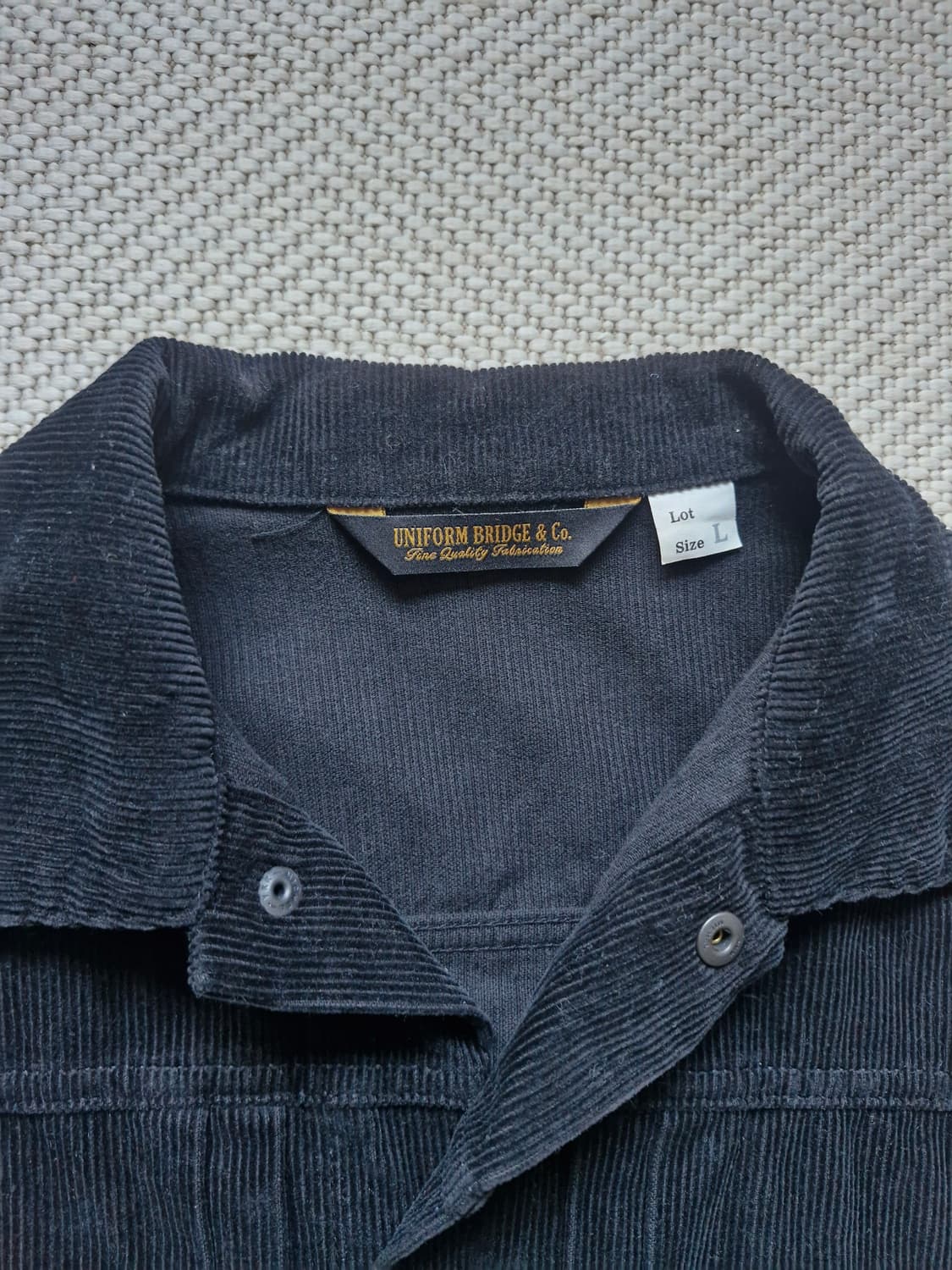 유니폼브릿지 코듀로이 트러커 자켓 L 상품이미지3