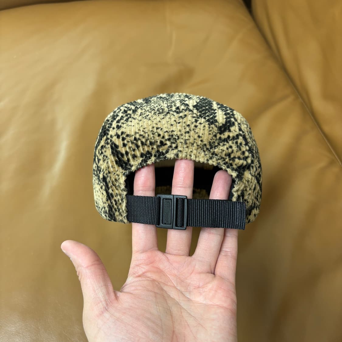 슈프림 캠프캡 모자 박스로고 코듀로이 스네이크 상품이미지7