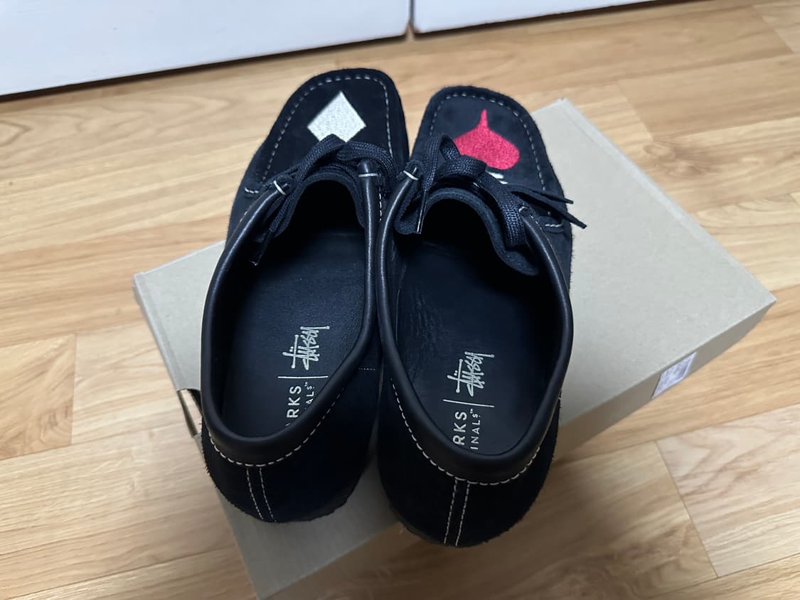 [UK10/290] 스투시 클락스 블랙 상품이미지3