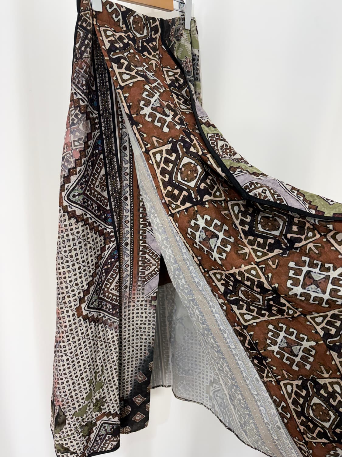 vintage pattern skirt 상품이미지4