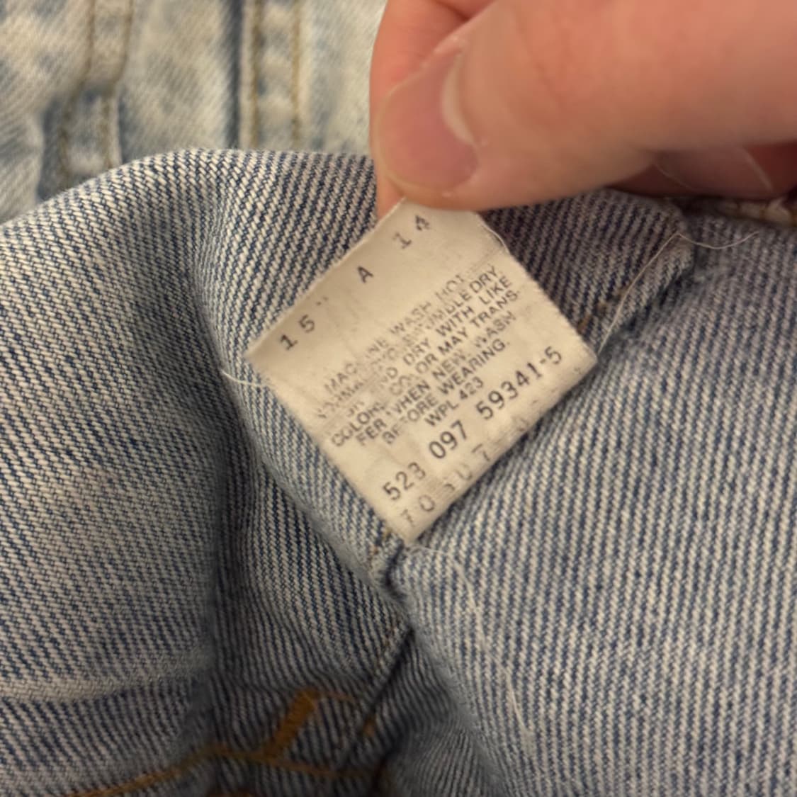 리바이스 70507 데님 자켓 L 상품이미지7