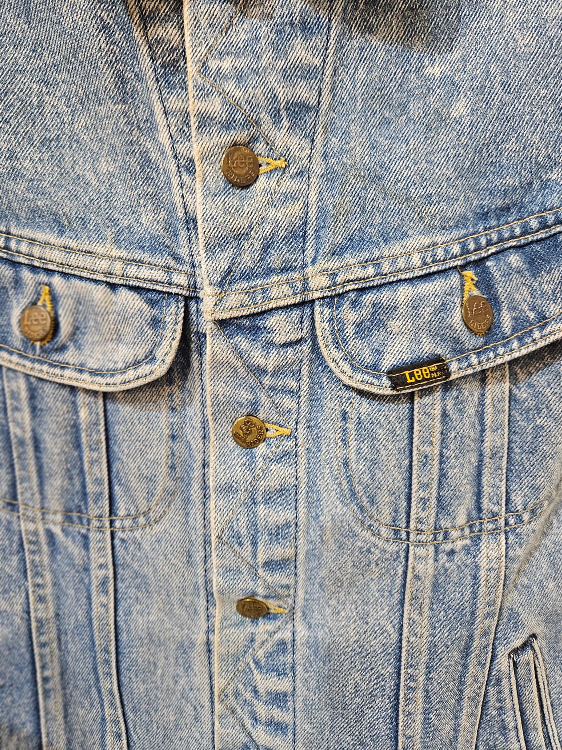 Lee 데님 청 조끼 베스트 상품이미지5