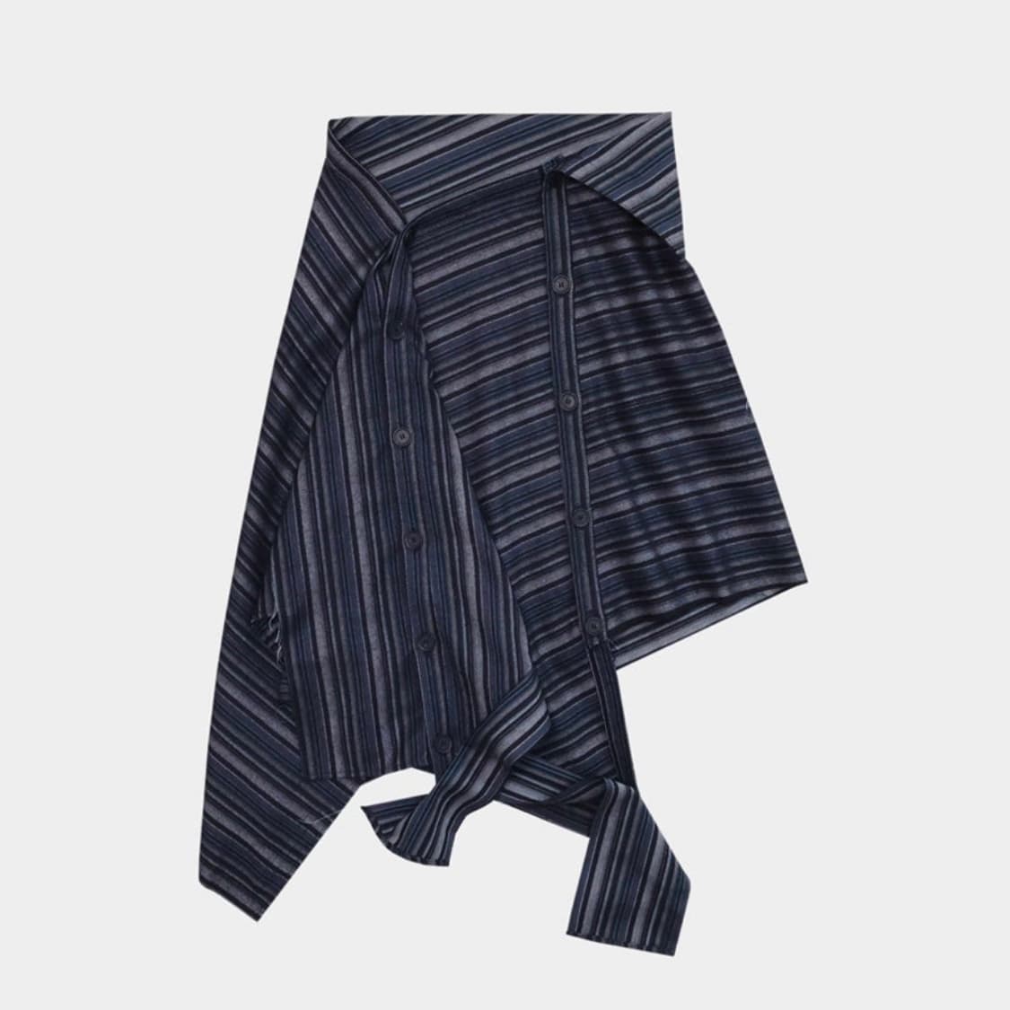 0tape 공테잎 스트라이트 레이어드 스커트 상품이미지1