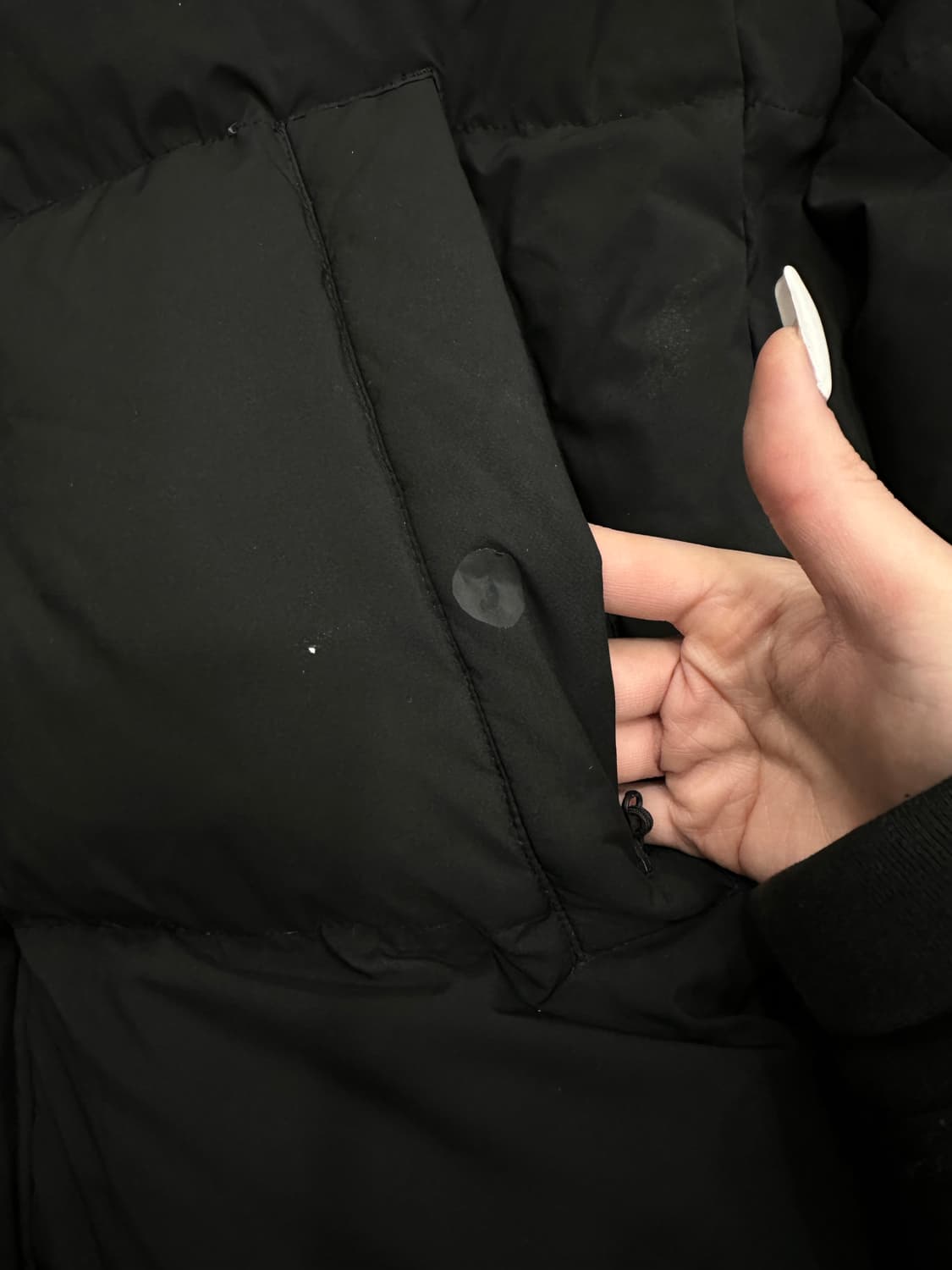 커버낫 롱패딩 블랙 상품이미지5