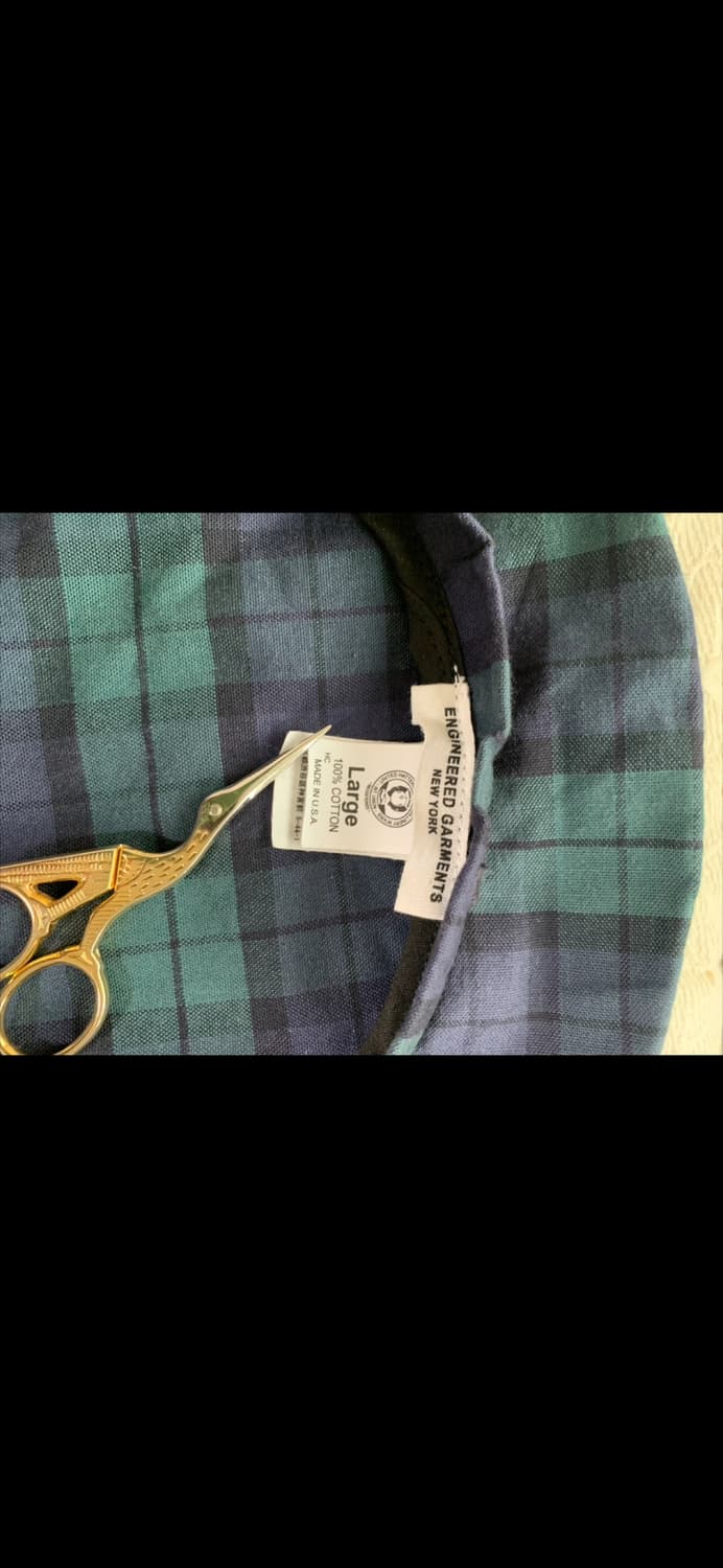 엔지니어드 가먼츠 체크 베레모캡 상품이미지4