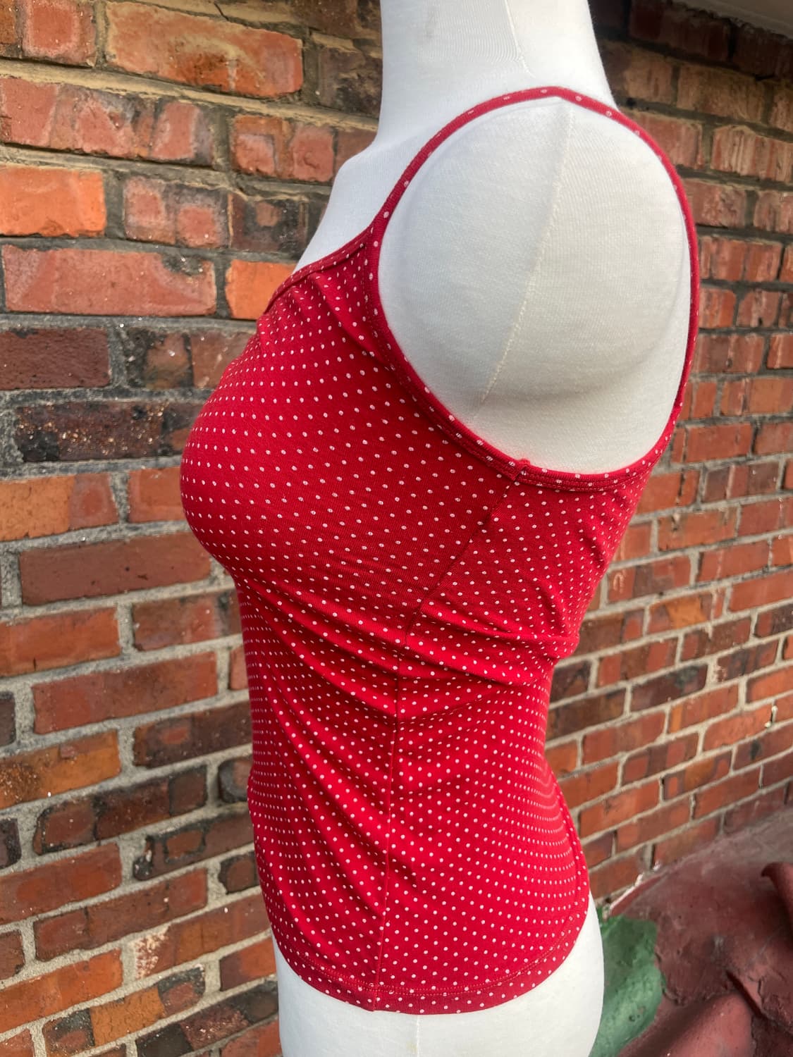 브랜디멜빌 땡땡이 레드 나시 상품이미지2