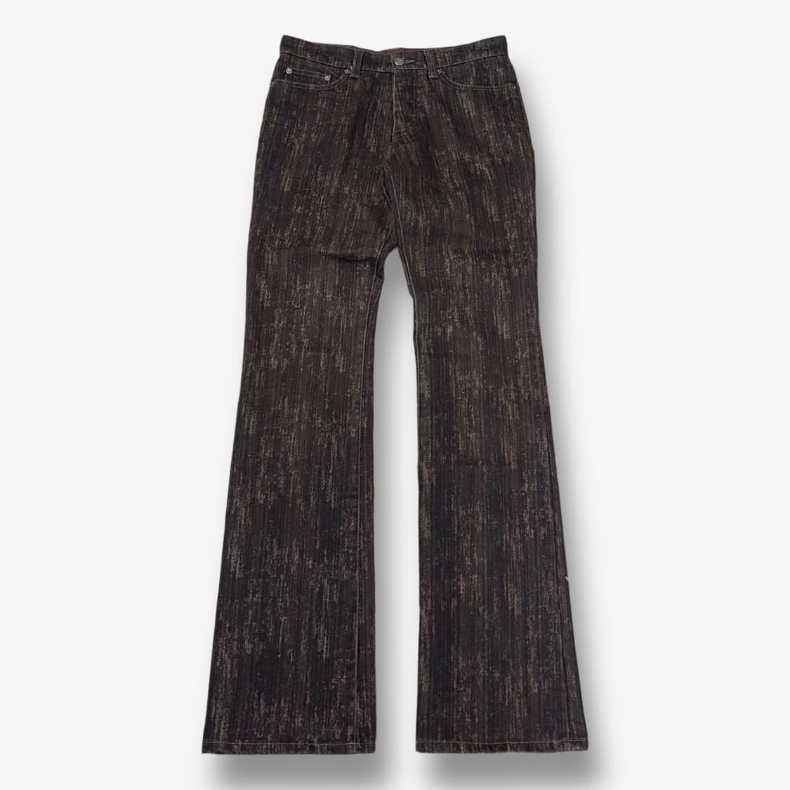 [L] Tornado Mart Coated Flare Denim 상품이미지1