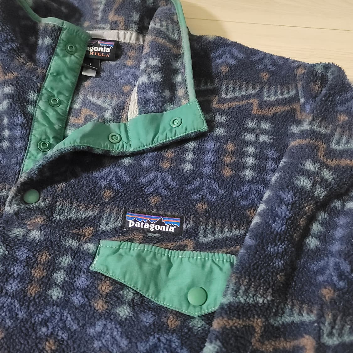 [우먼L=남자M과 비슷] 파타고니아 신칠라 라이트웨이트 아즈텍 상품이미지3