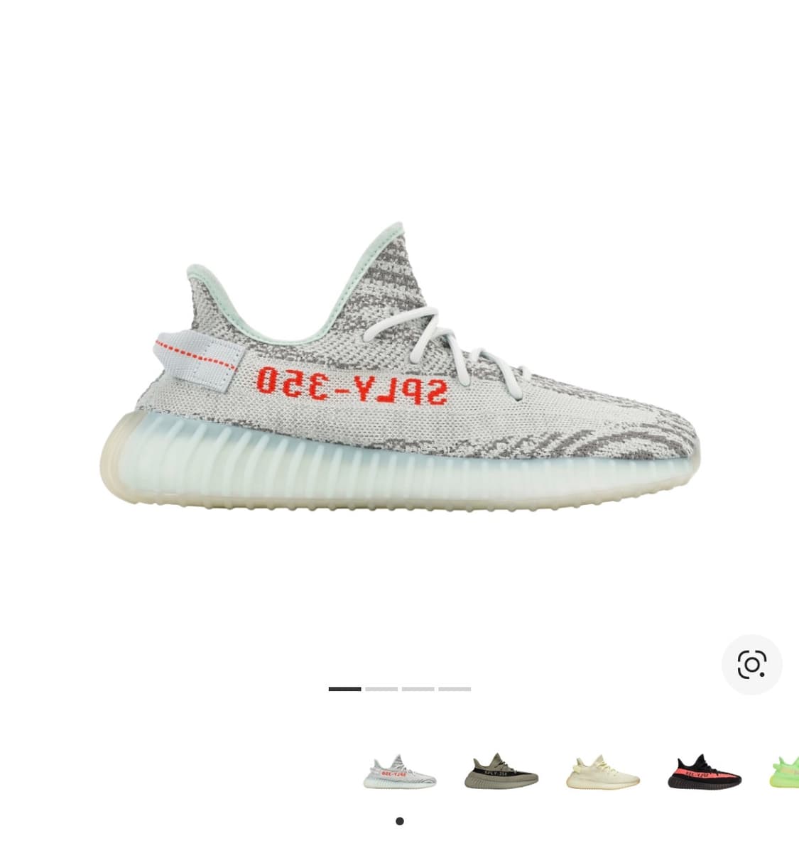 아디다스 이지부스트 350 V2 블루틴트 상품이미지1