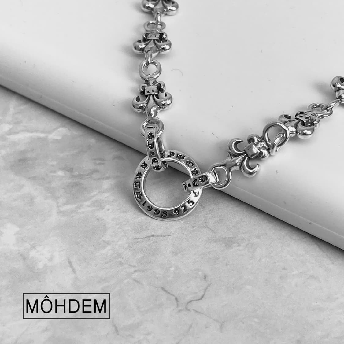 (Unise) 크로스6 실버 체인팔찌 상품이미지6