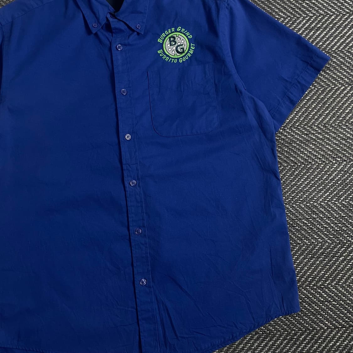 USA 오리지날 빈티지 워크 셔츠o 3928 상품이미지2