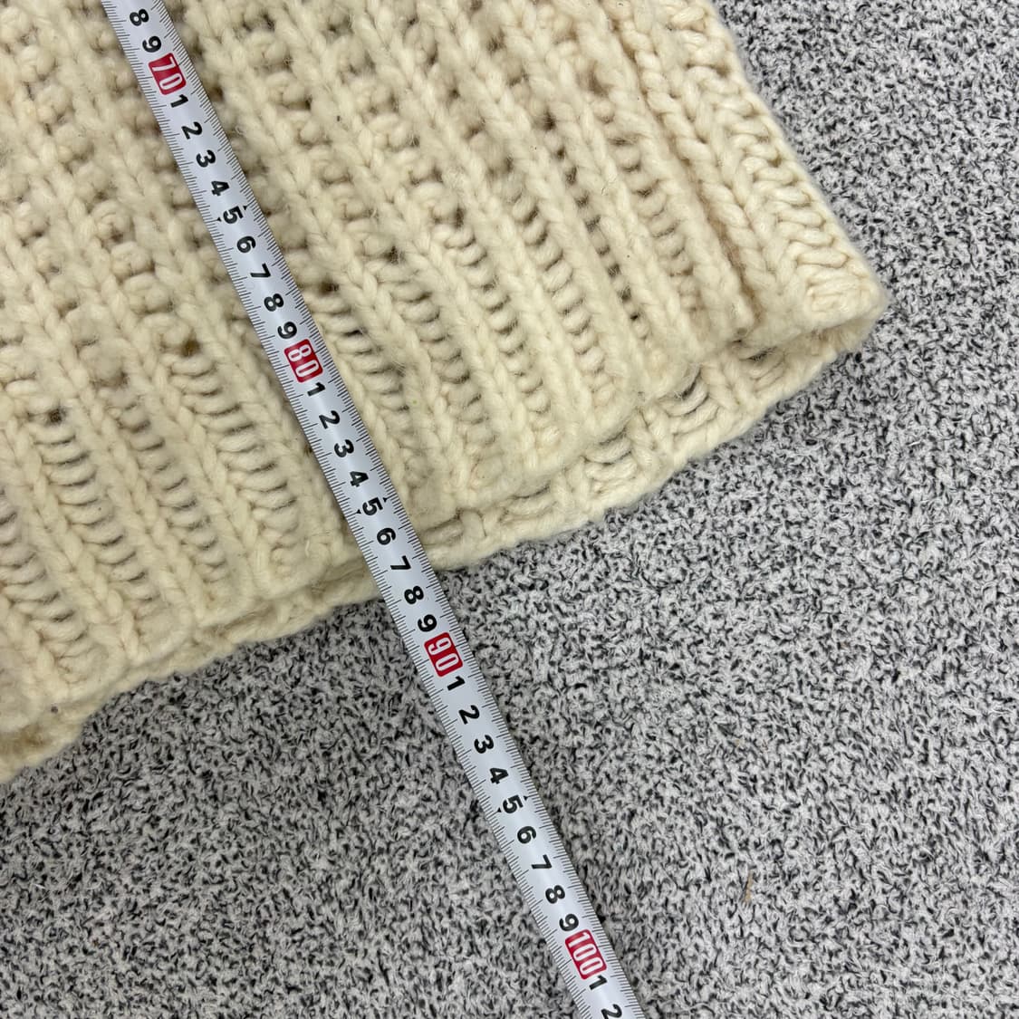 M 자라 니트 가디건 볼레로 크림 0316J 상품이미지9