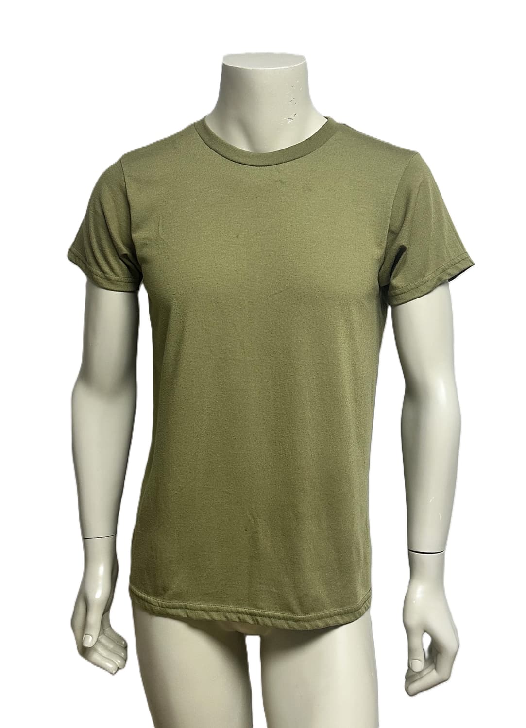 미군 카키색 라운드 반팔 티셔츠 (M) (21) (만원샵) 상품이미지1