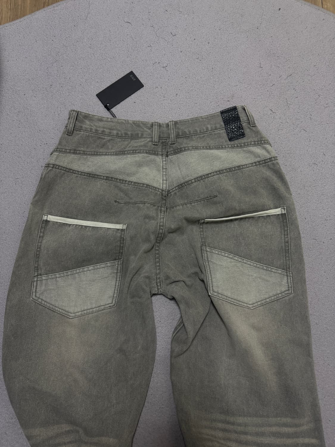 etce 데님팬츠 그레이 L 상품이미지3